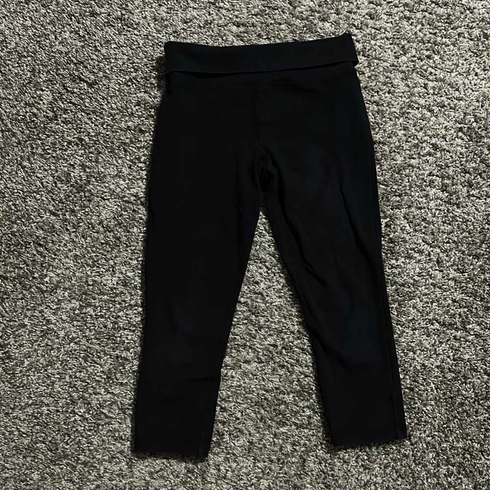 Forever 21 Black Leggings Stretchy Minimalist Design